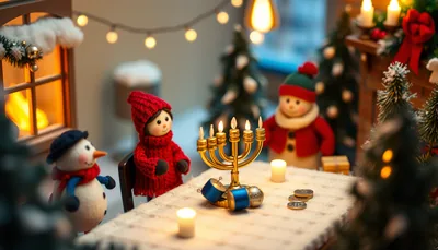 Menorah Decorating at Glazed Expressions image