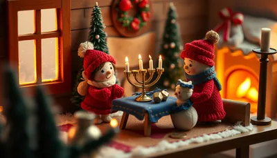 Cherry Hill Christmas Lights - Hanukkah Lighting Service image